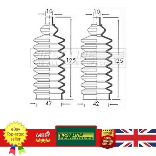 Brand new steering bellow kit - brand,