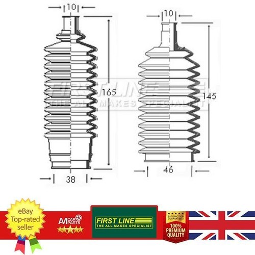 Steering bellow kit for - bellow,