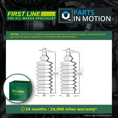 Steering rack boot - steering,
